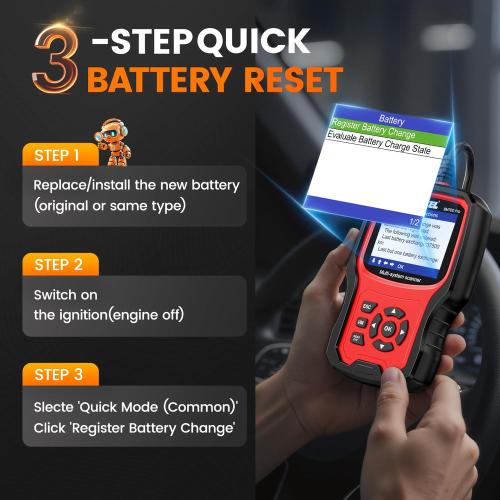Plug-and-play setup for BM700 PRO requires no extra power or network.