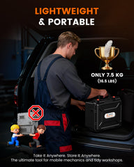 BR2000 Elite system leak check helps confirm condition before bleeding
