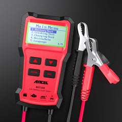 ANCEL BST100 in-use in a garage for quick diagnostics.