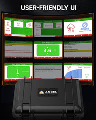 ANCEL L8000 connectors and adapters ensure tight seals across systems