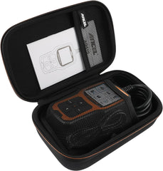 ANCEL case held in hand showing compact size and convenient portability