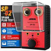 ANCEL SP02 dual-holes test setup for quick plug comparison
