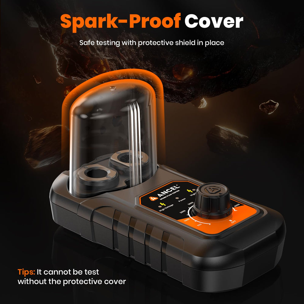 ANCEL SP21 supports 12V engines for cars, motorcycles, and small machines.
