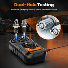 ANCEL SP21 simulates ignition up to 6000 RPM for authentic plug behavior assessment.