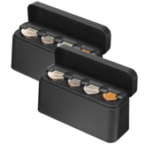 ANCHOM coin holder with large capacity slots keeps US coins organized for quick access.