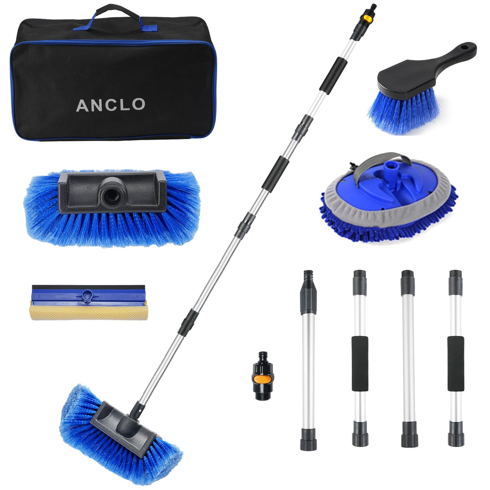 ANCLO all-in-one car wash kit ready for SUVs, RVs, boats