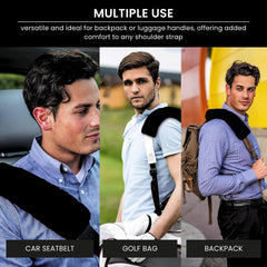 Andalus Brands lambswool seatbelt covers feel luxurious yet breathable and washable