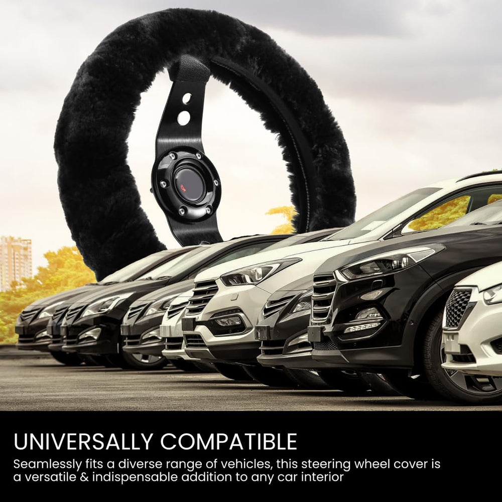 Andalus Brands soft cozy interior accessory refreshing car aesthetics and protecting the wheel