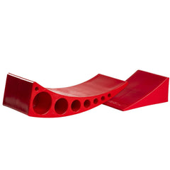 Andersen Hitches 3604 rubber mats under leveler prevent sliding on uneven ground