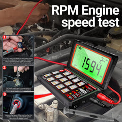 ANENG 623 RPM tachometer for quick engine speed readings