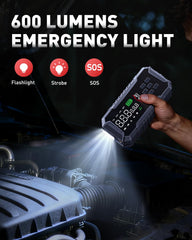 ANFLAG 600-lumen emergency light provides bright roadside illumination