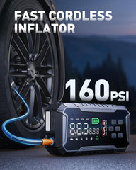 ANFLAG 3.3-inch display shows real-time pressure during inflation