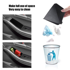 ANFOKAS durable ABS material provides sturdy support for daily car storage.