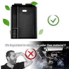 ANFOKAS complete pack includes armrest box and anti-slip mats.