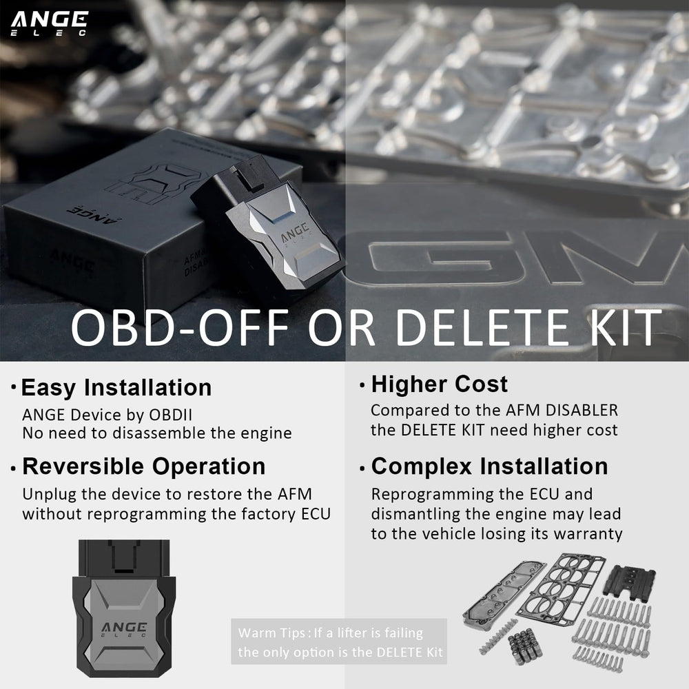 ANGE ELEC AG001 Pro AFM Disabler in-use GM truck cabin showing comfortable operation.