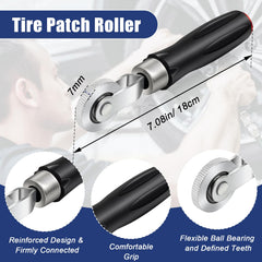 Anglekai buffing wheel shown for tire surface polish.