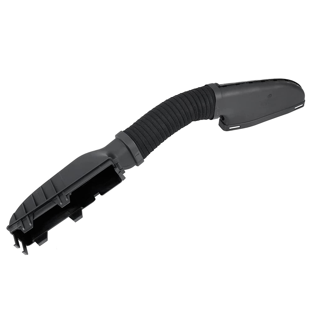 AngyMeck air inlet duct hose close-up reveals durable plastic and rubber materials