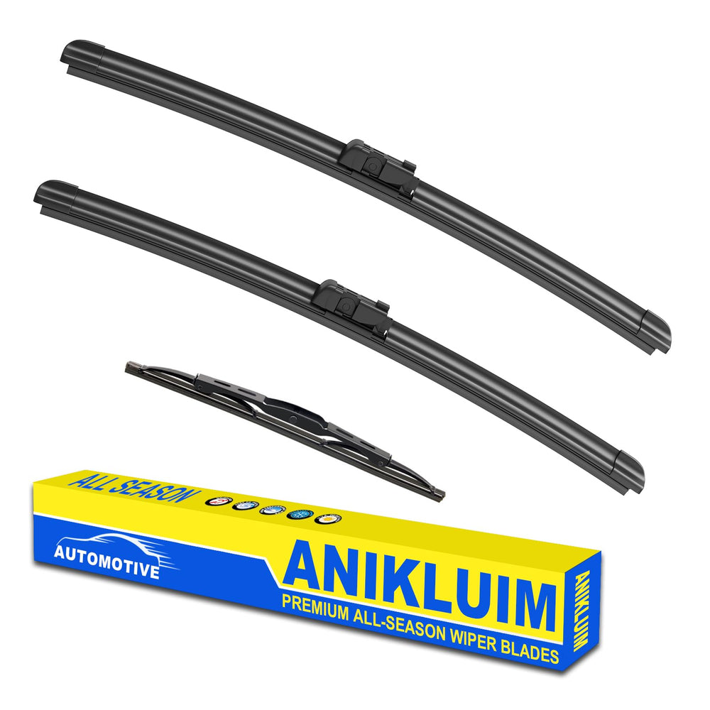 ANIKLUIM front driver 24in blade for reliable rain visibility
