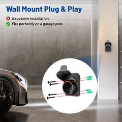 Anina EV Charger Holder dust protection cap guards against dust.