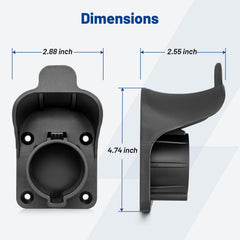 Anina EV Charger Holder for indoor/outdoor use with durable PA material.