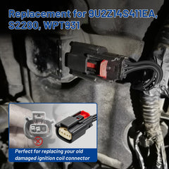Anina ignition coil connector pigtail for Ford F-150 reliable fit and insulation