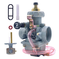 Aniro Moto Blaster 200 carburetor close-up for precise fuel delivery during rides