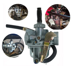 Aniro Moto carburetor for Honda XR50R; front view suggests dependable performance.