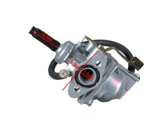 Aniro Moto CRF50 carburetor detailed closeup displaying durable construction.