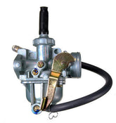 Aniro Moto CRF50 carburetor front view shows precise fit for Honda and XR50 engines.