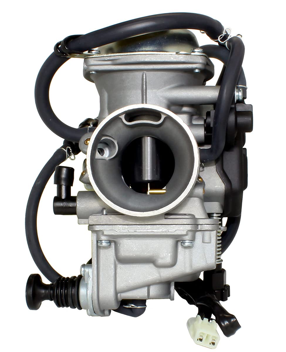 Aniro Moto replacement kit package includes carburetor, throttle cable, fuel filter, and covers.