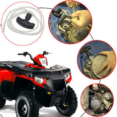 Aniro Moto pull-start handle with rope for Sportsman and Trail Blazer, reliable engagement.