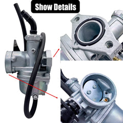 Aniro Moto SSR-110-125cc compatibility highlights broad engine support.