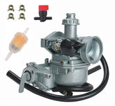 Aniro Moto TRX90 carburetor front view for quick installation.