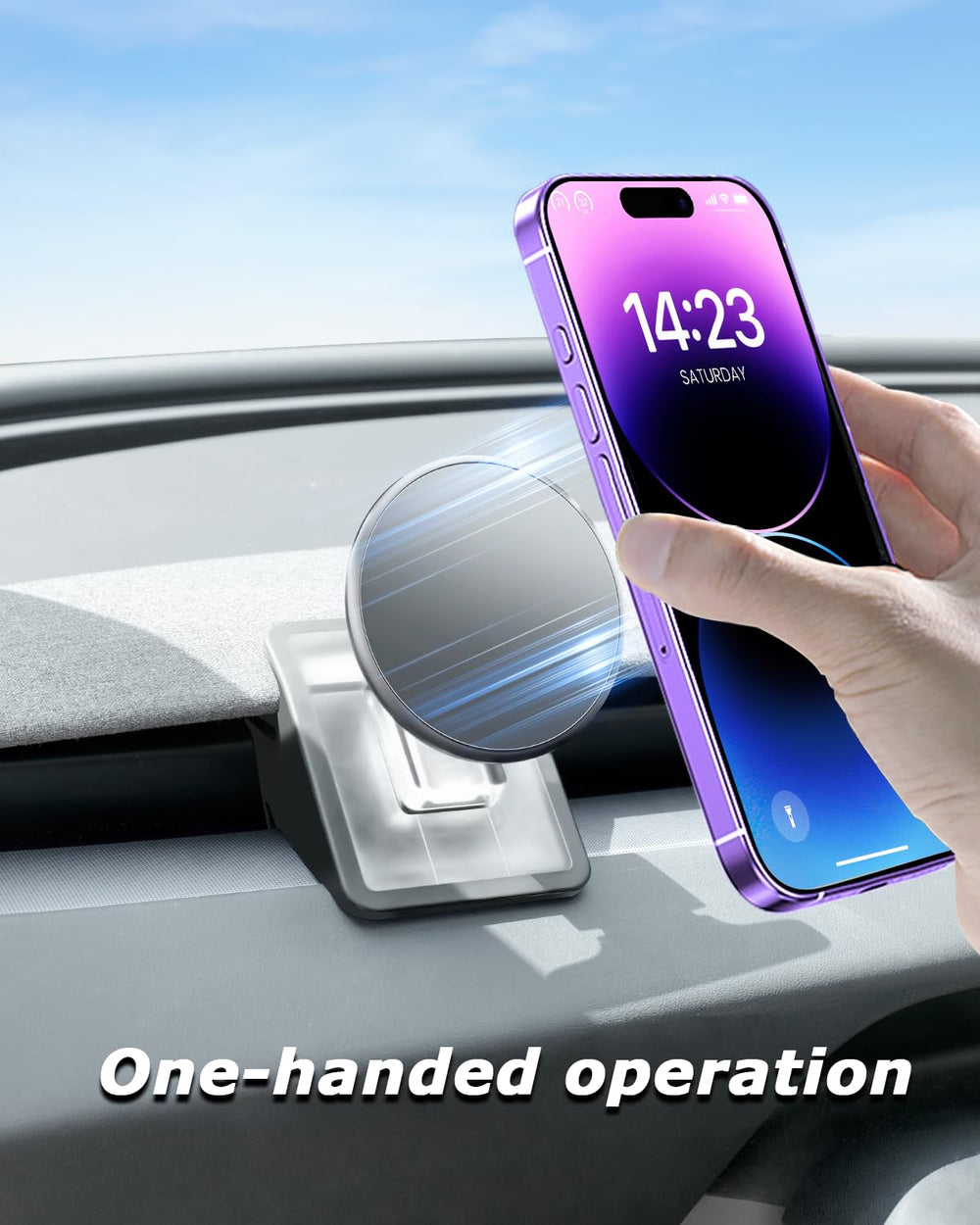 ANKEWAY 20 N52 magnets provide strong grip and stability.