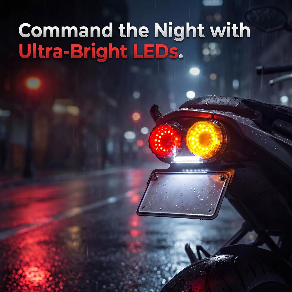 Anki HappiGo tail light license plate illumination for compliance