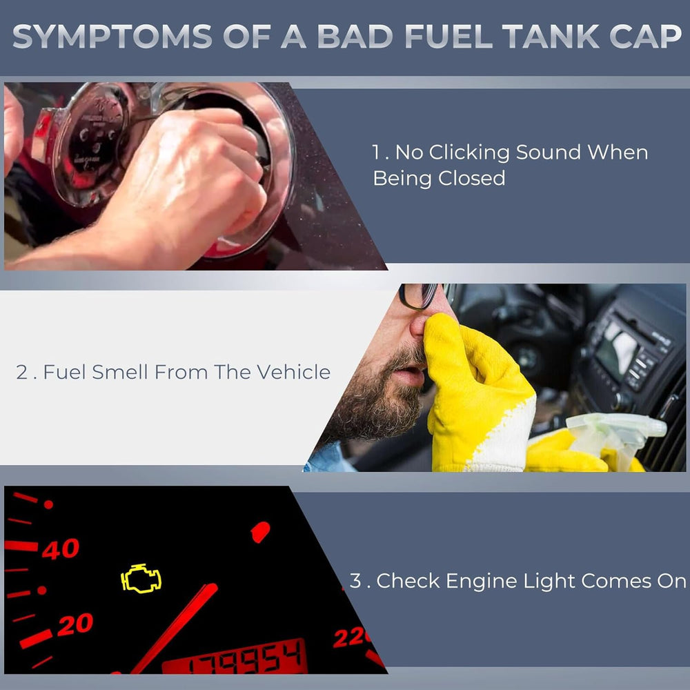 Anleecap gas cap for SL400 front view provides secure installation