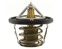 Thermostat and gasket show OEM-spec 82C/180F target for Subaru.