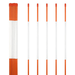 Anley 4ft driveway marker with reflective tape boosts nighttime visibility for safer parking.