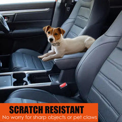 Interior upgrade with ANMOSVO black armrest cover for Honda CR-V