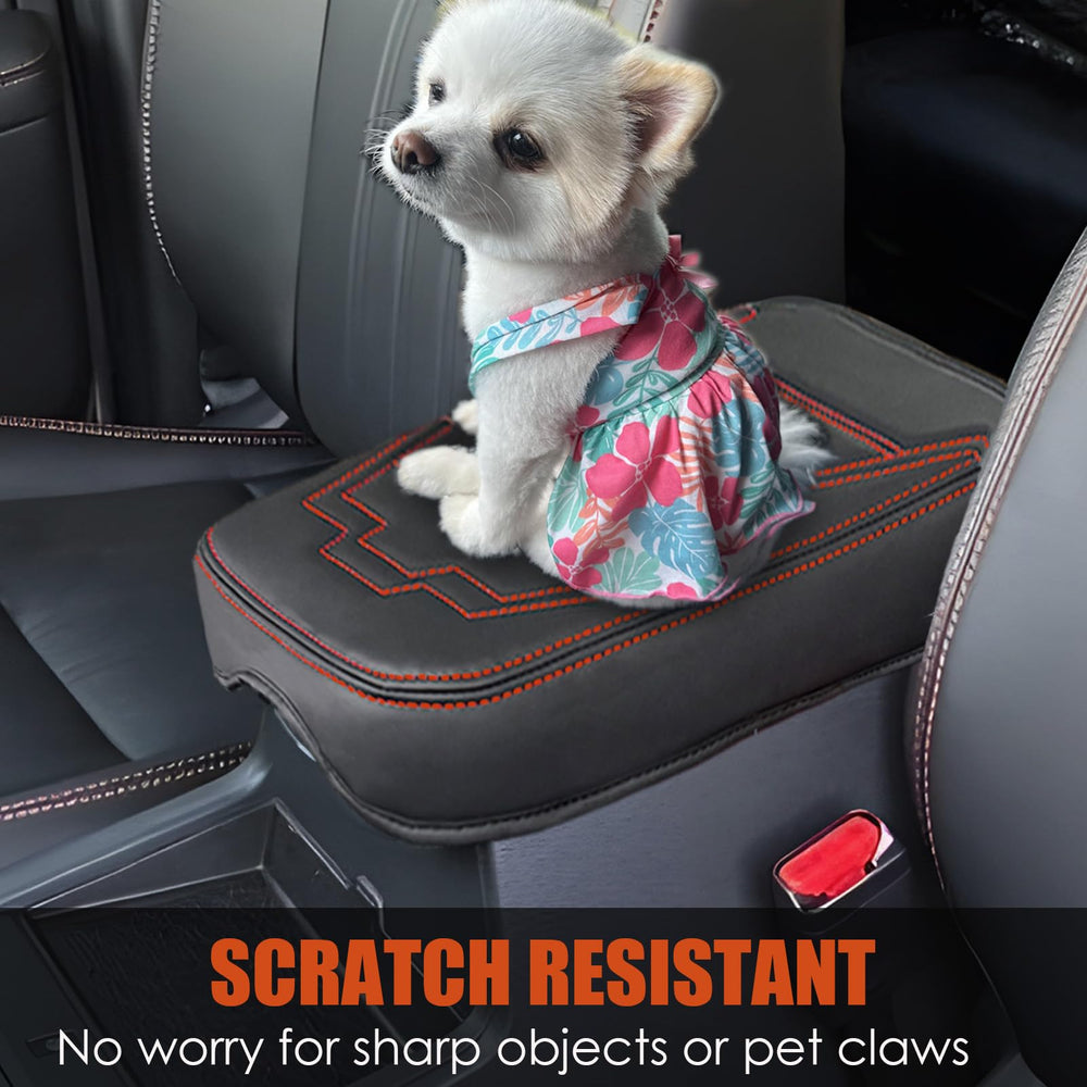 ANMOSVO Frontier interior protection armrest guards against wear and sweat.