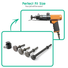 Anndason smoothing air hammer bit 83 mm spherical head for curved surfaces