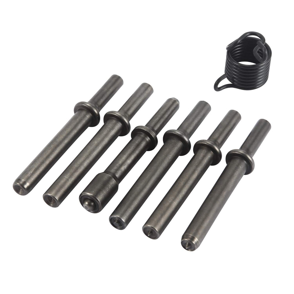Anndason smoothing rivet hammer kit with six heads for versatile repairs