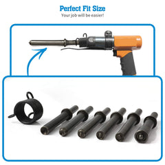 Anndason black finish rivet hammer heads offer corrosion resistance