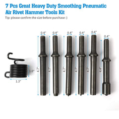 Anndason pneumatic rivet hammer assembly showing durable construction
