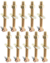 ANODZU brake cage bolt pack of 10, durable galvanized steel for reliable semi truck brakes.