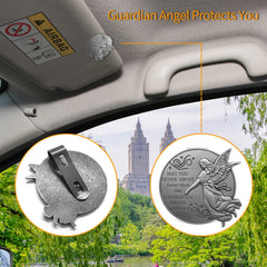 ANOWVI Lightweight-clip keeps distraction minimal while reminding you to drive safely.