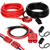 Anrain 24ft quick-disconnect winch cable ready for fast, dependable power connections.