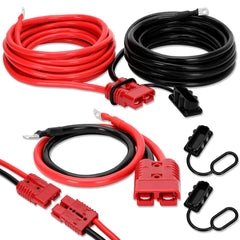 Anrain 24ft quick-disconnect winch cable ready for fast, dependable power connections.