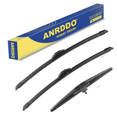ANRDDO Honda Pilot 22in wiper blade shows OEM-style fit for crisp visibility.