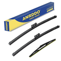 ANRDDO Lexus NX wipers 26-16-12 set top lock for secure fit.